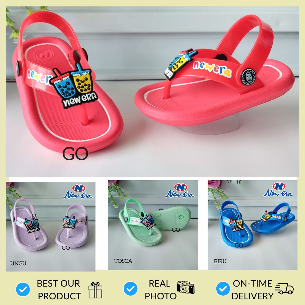 Sogo New Era BB 2032 japit tali BOB4 19-25 Sandal anak murah