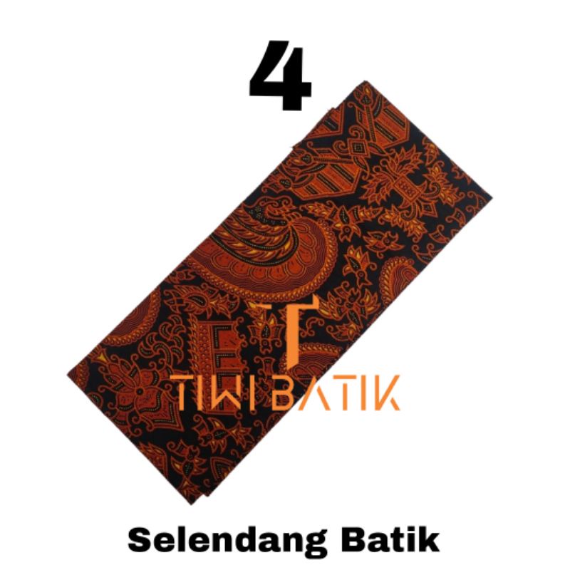 Selendang Batik Klasik Solo