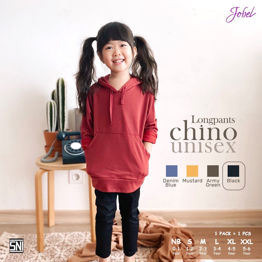 Jobel x Zebe Celana Panjang Chino Unisex