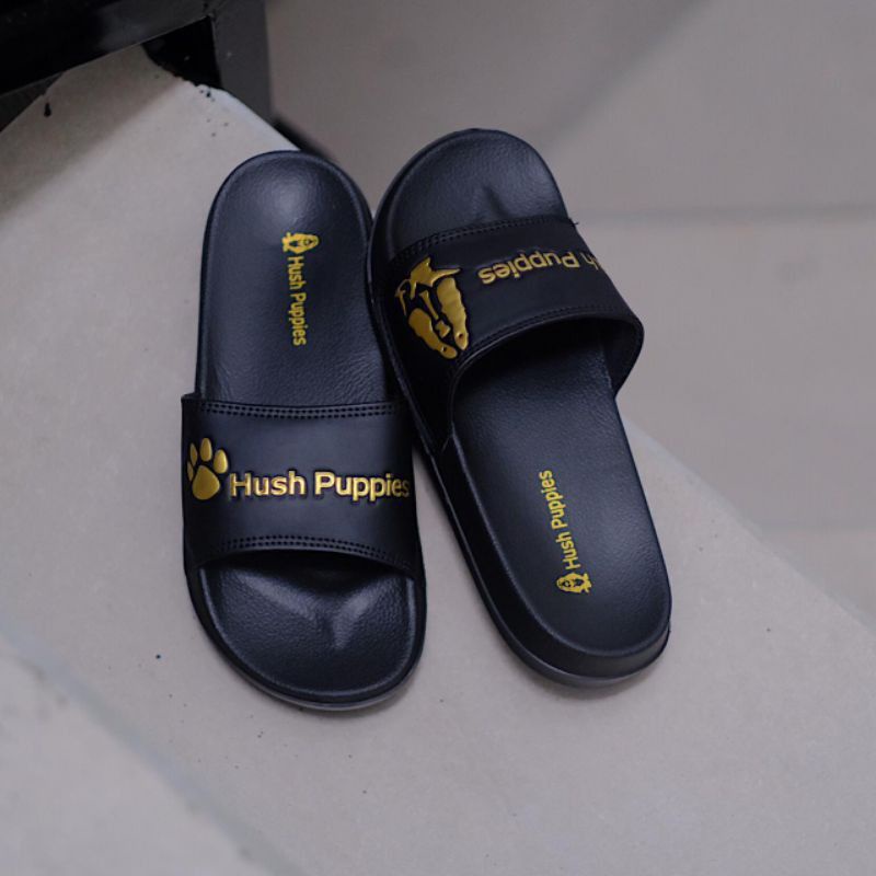 Sendal Hush Puppies Sandal Slop Selop Slide Hush Puppies TERLARIS Grade Original Pria/Wanita COD