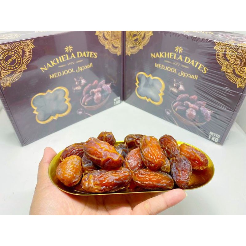 

Kurma Medjool Nakhela Eksklusif date 1kg