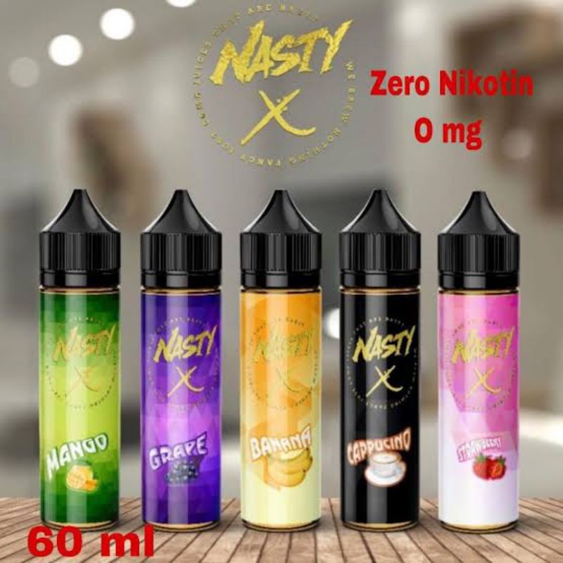 Peralatan elektronik lainnya model botol nasty x 60ml