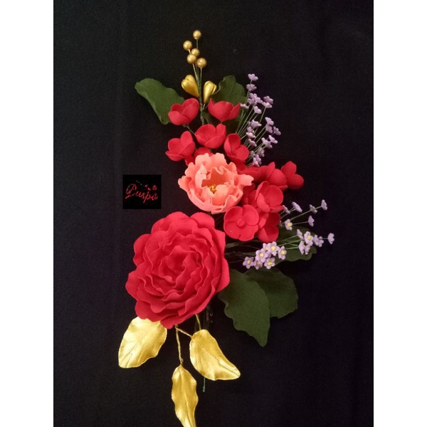 

(511/PRBMIX)Gumpaste Flower Sugar Flower/Bunga Gumpaste Rose Mix