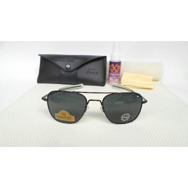 Kacamata Sunglass AMERICAN OPTICAL AO Pilot Skymaster (Hitam)