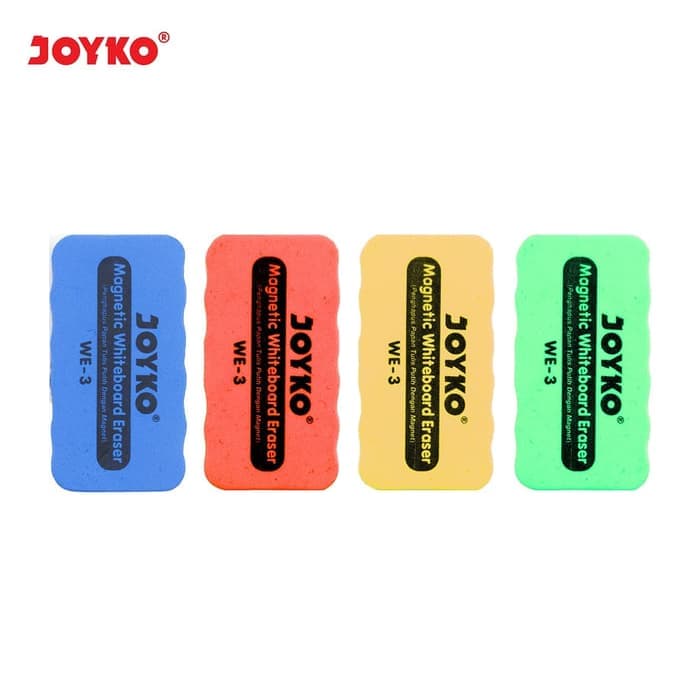 Whiteboard Eraser / Penghapus Papan Tulis Putih Joyko WE-3 Magnet