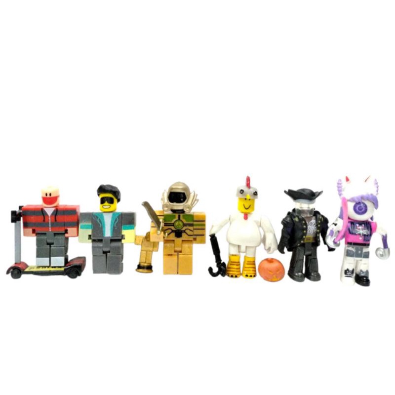 Mainan Figure Roblox Set 6 Miniatur Pajangan Hiasan Topper