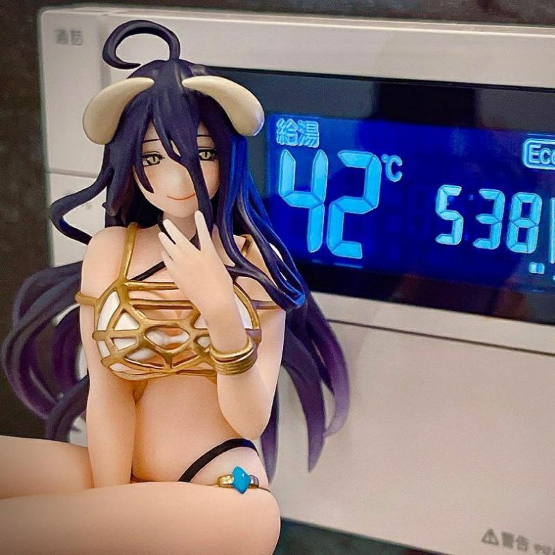 Action Figure Albedo Overlord Aqua Float Banpresto