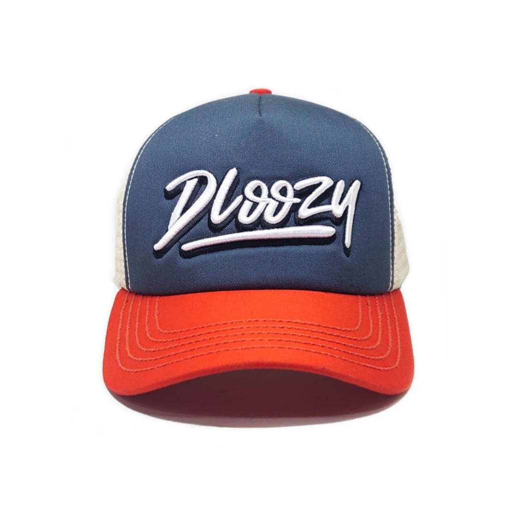 DLOOZY Topi Caps Trucker Hat Jaring Pria Distro Original Drip'on Skaters Proshop Official