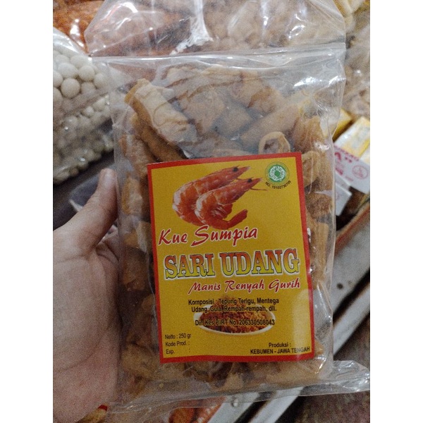 

SUMPIA UDANG OLEHOLEH KEBUMEN