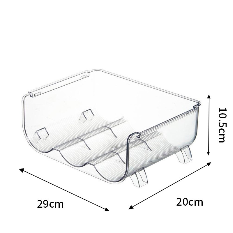 Roppu Storage Box Stackable Bottle Organizer Rak Botol