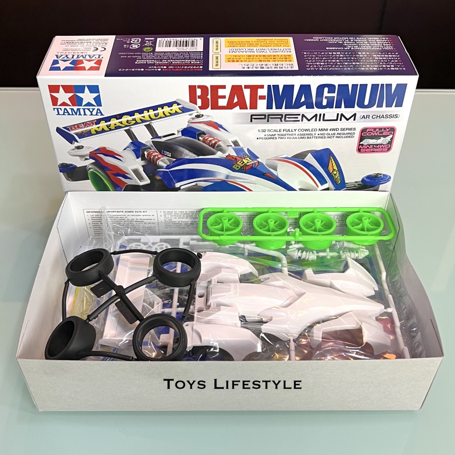 Mainan Rakit Mobil Tamiya Mini 4WD - Beat Magnum (ORIGINAL)