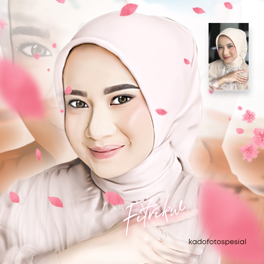 Jasa Edit Foto Smudge/lukis digital ( SOFTFILE )