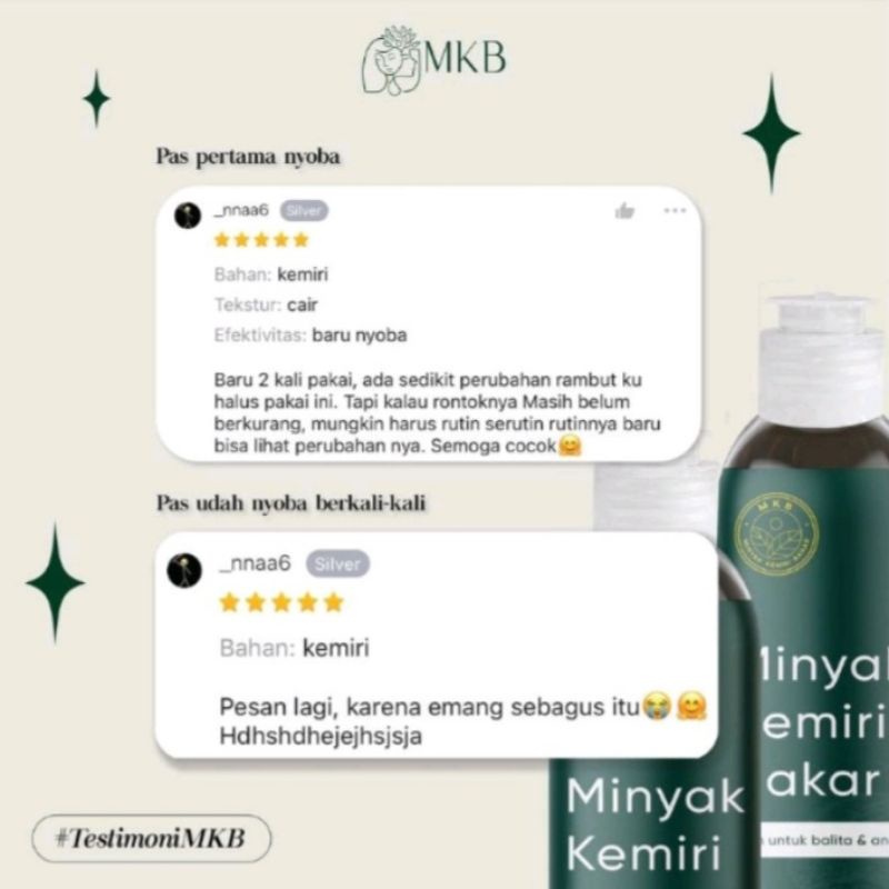 (READY) MINYAK KEMIRI BAKAR ASLI BALI BPOM