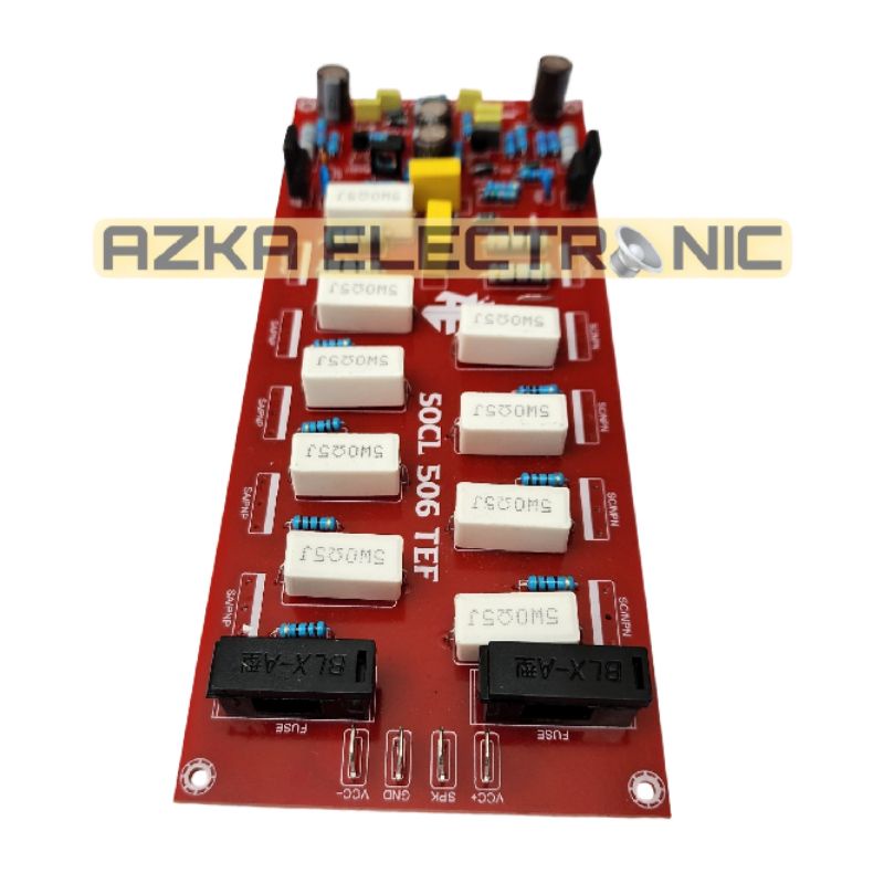 Kit Driver Power Amplifier SOCL 506 TEF Plus PCB TR Final AE-51