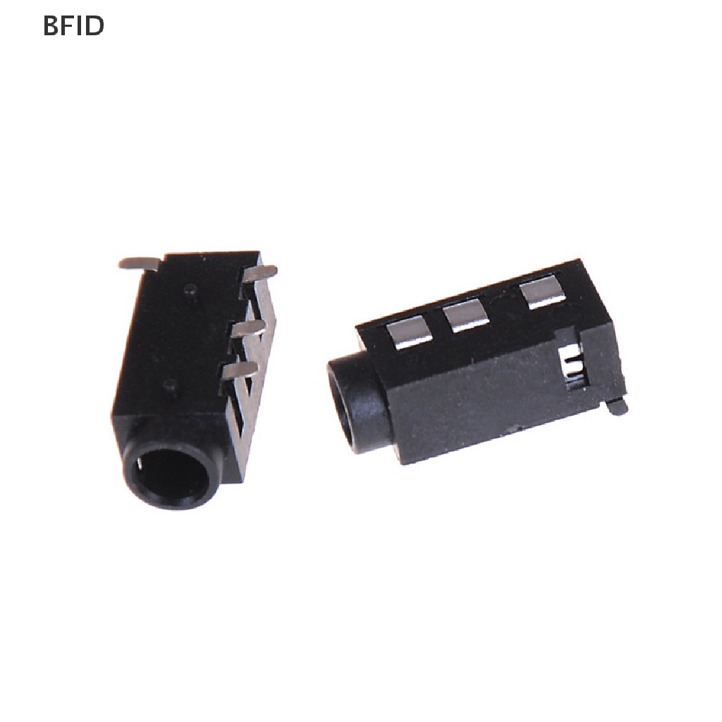 [BFID] 10pcs PJ-320D 4pin SMD 3.5mm Female Konektor Jack Headphone PCB Mount [ID]