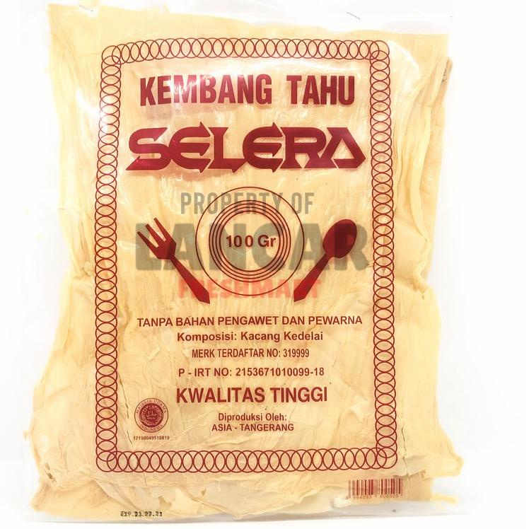 

>XG34448< KEMBANG TAHU SELERA CAP SENDOK GARPU 100GR