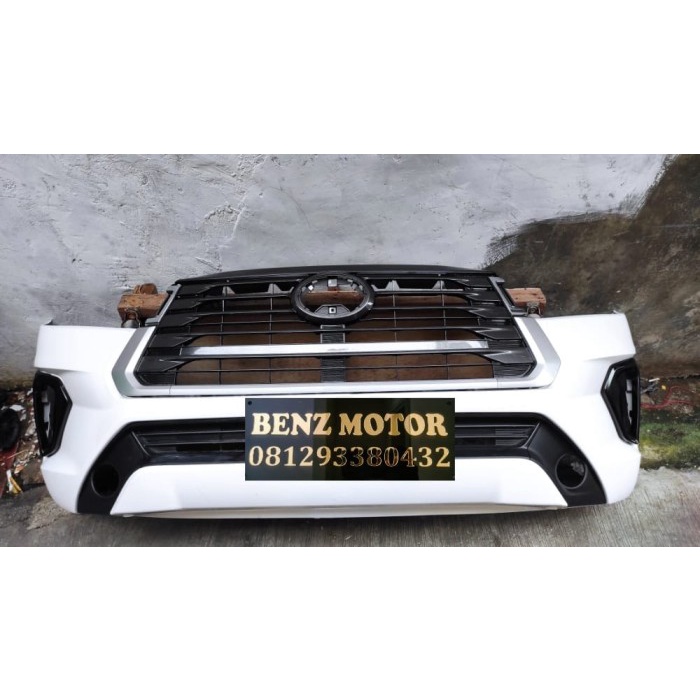 Jual {BEKAS} Bemper Bumper Set Depan Grill Toyota Innova Reborn Ribon ...