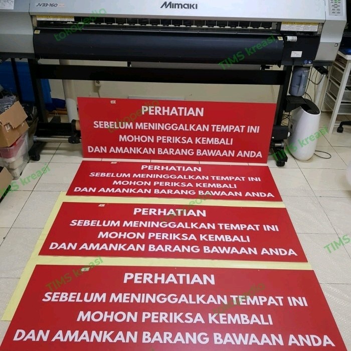 

Papan Jalan Papan Peringatan Signage Akrilik Plang Nama Papan Akrilik