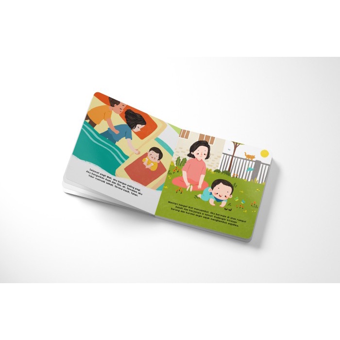 

Terlaris ✨ -Tentang Anak - Sehari Bersamaku - buku cerita anak gambar board book- 2.1.23