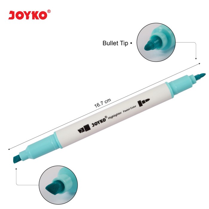 

Highlighter Penanda Joyko Hl-55 1 Set 12 Pcs 12 Warna