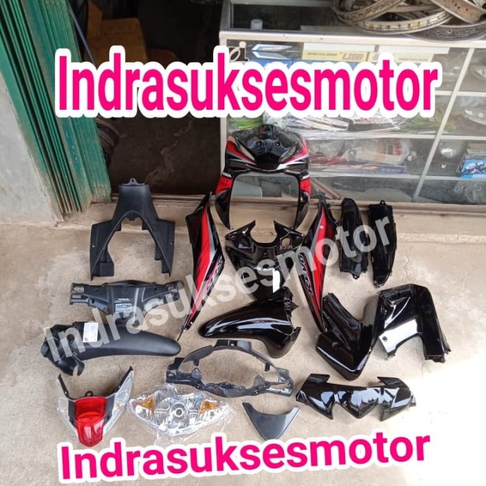 cover full body halus kasar motor honda revo absolute