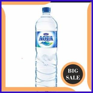 

accessories air mineral Aqua botol besar 1500 ml 1.5 lt 1500ml 1.5L isi 12 2774N23