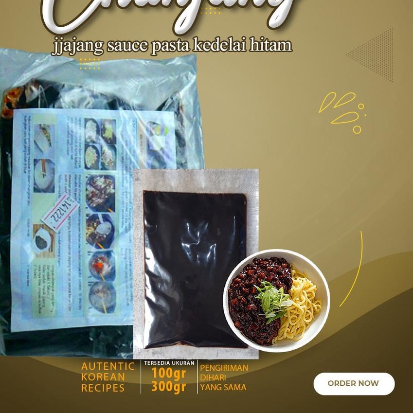

PROMO [TD4] Chunjang Jjajang Halal Pasta Kedelai Hitam 300Gr Saus Jjajangmyeon
