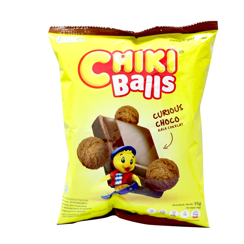 

Chiki Snack Balls Cklt 55Gr