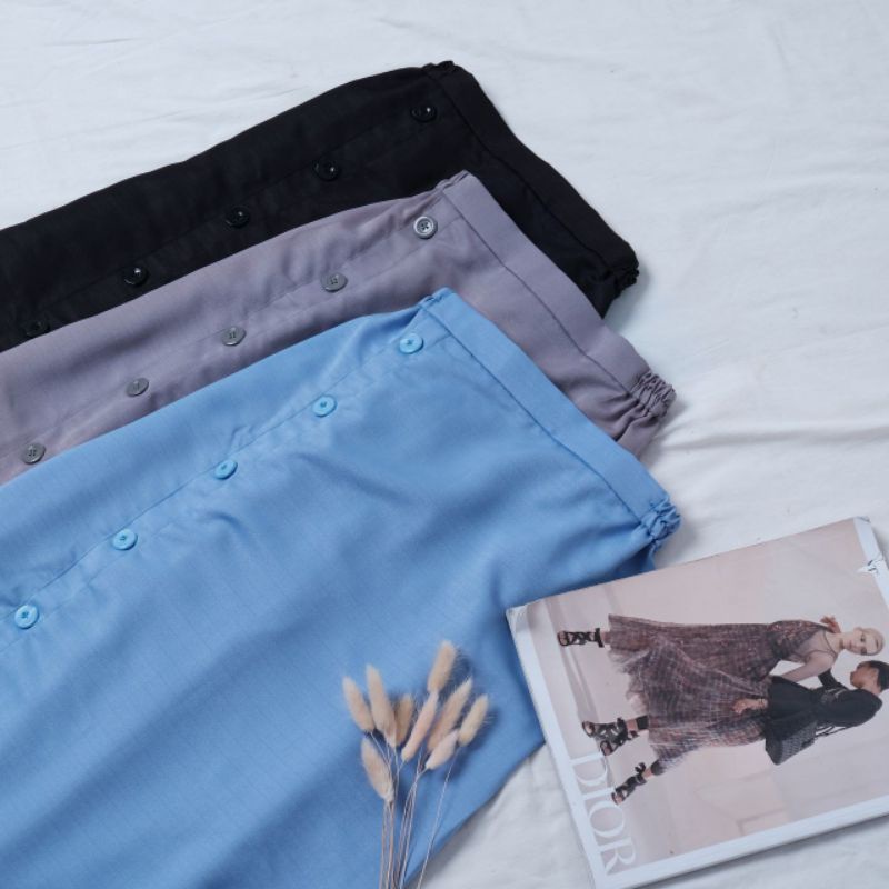 DAHLIA PLAIN SKIRT EDITION SIZE S-XXXL ROK POLOS ROK PANJANG POLOS ROK H-LINE ROK MURAH ROK JUMBO RO