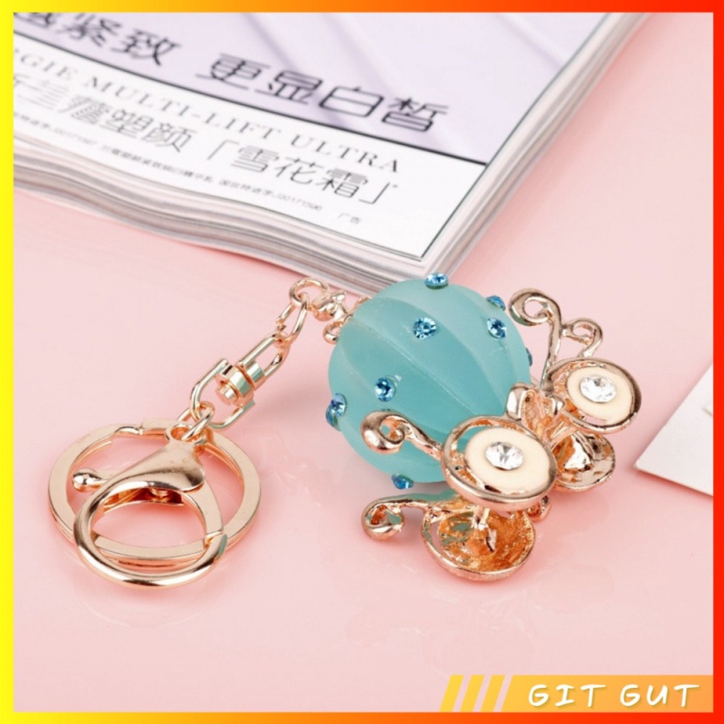 Keychain Gantungan Kunci Pumpkin Car Carriage Cinderella