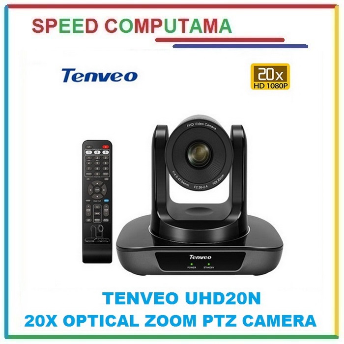 Tenveo UHD20N 20X Optical Zoom PTZ Camera Vidio Conference Webcam