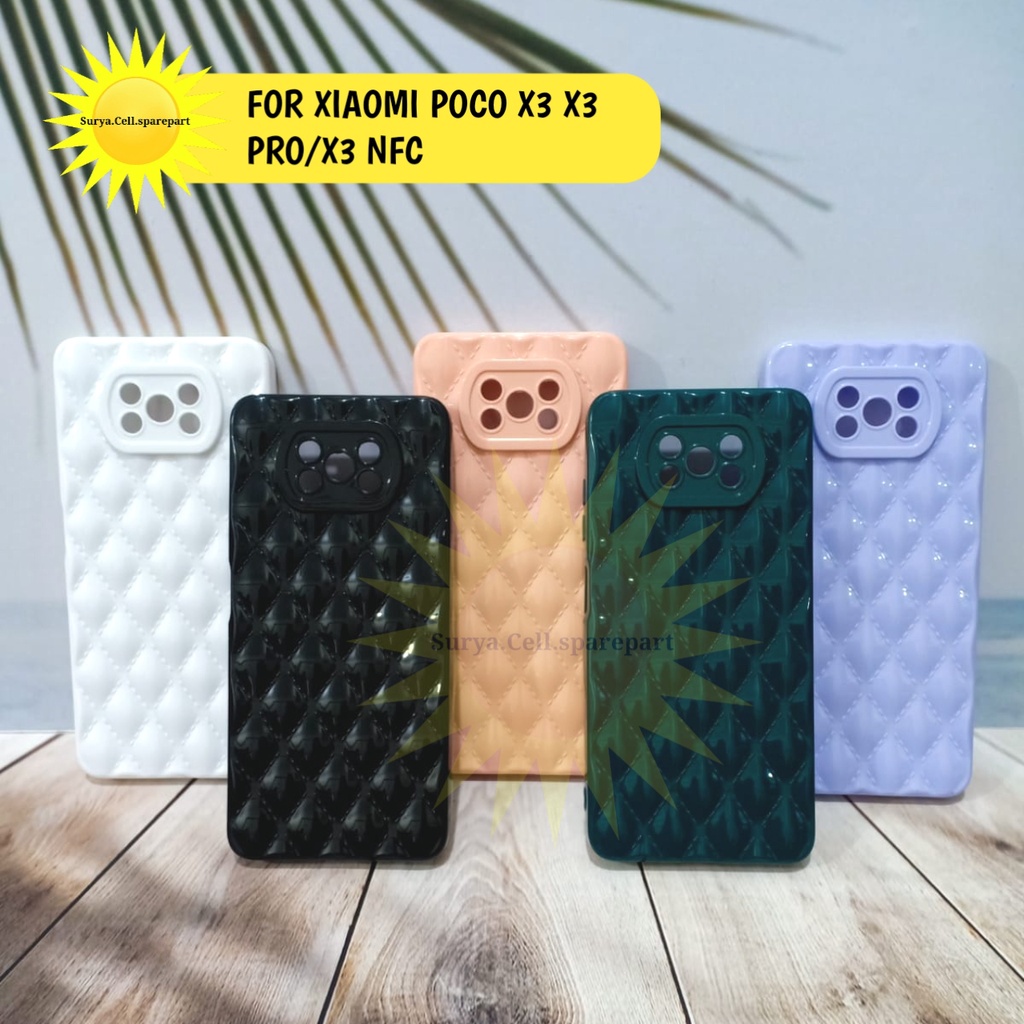 Case Model Ketupat Xiaomi Pocophone X3 X3 Pro X3 Nfc Poco M5s C40