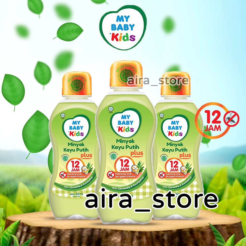 My Baby Kids Minyak Kayu Putih 12 Jam - 60ml | 90ml | 150ml