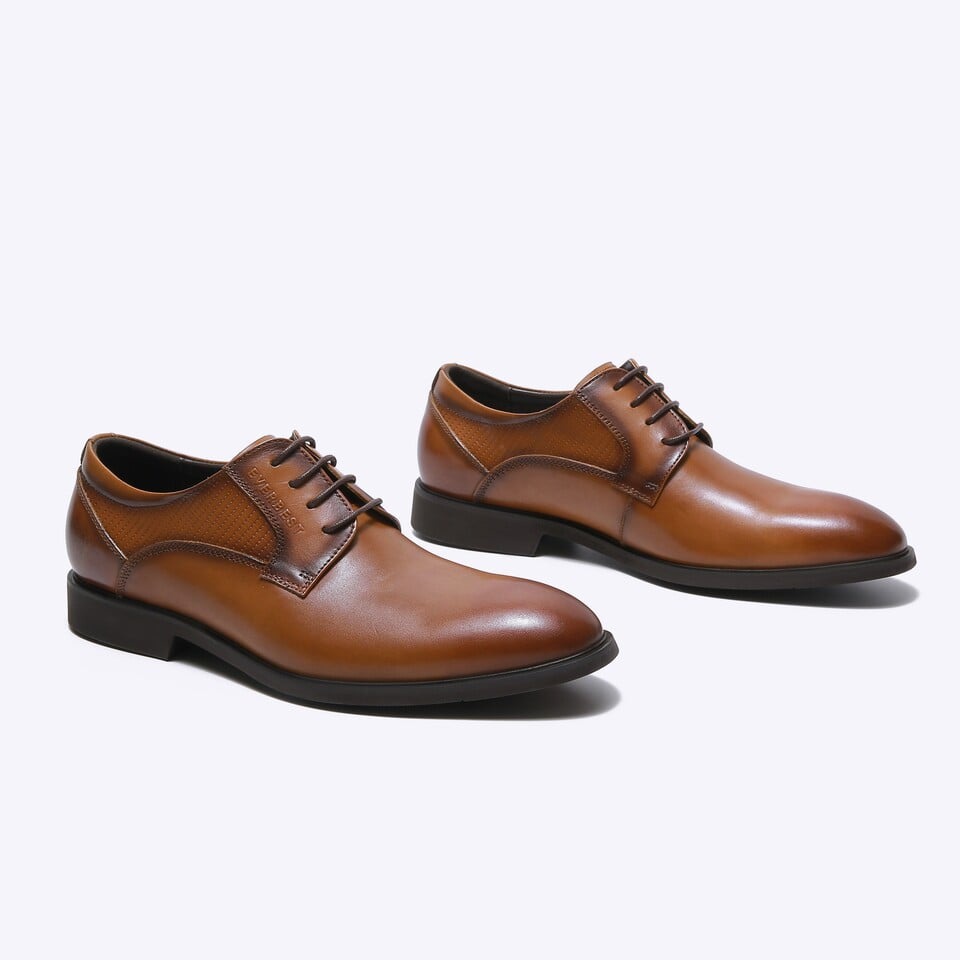 EM90 SEPATU PANTOFEL EVERBEST PRIA ORIGINAL FORMAL KULIT ASLI BRANDED COKLAT BROWN