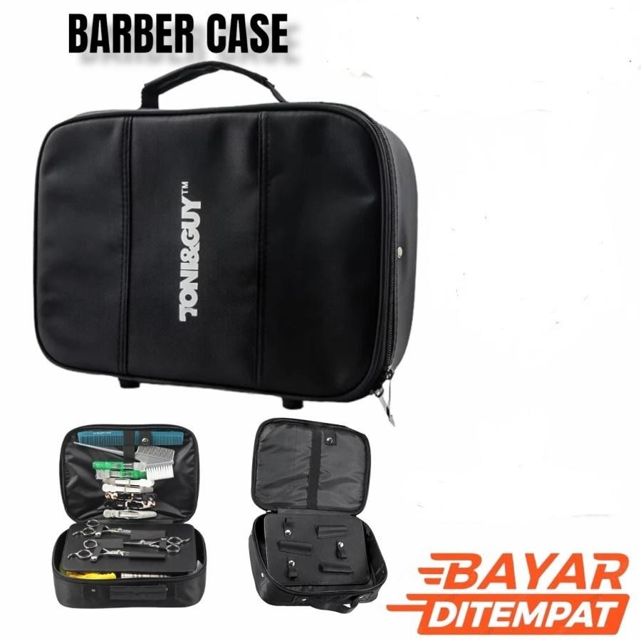 case wahl barber tas tempat alat barbershop mesin cukur rambut tas bar