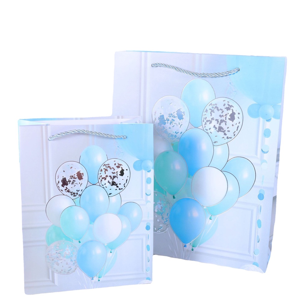 

Paperbag Ballon Best Wishes Lucu Gift Bag 2D