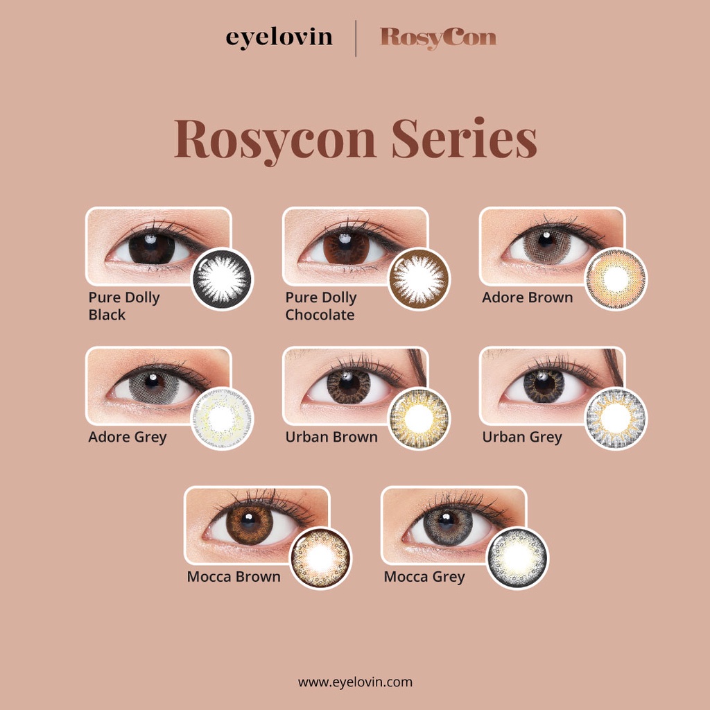 EYELOVIN Softlens - Buy 2 Save More RosyCon