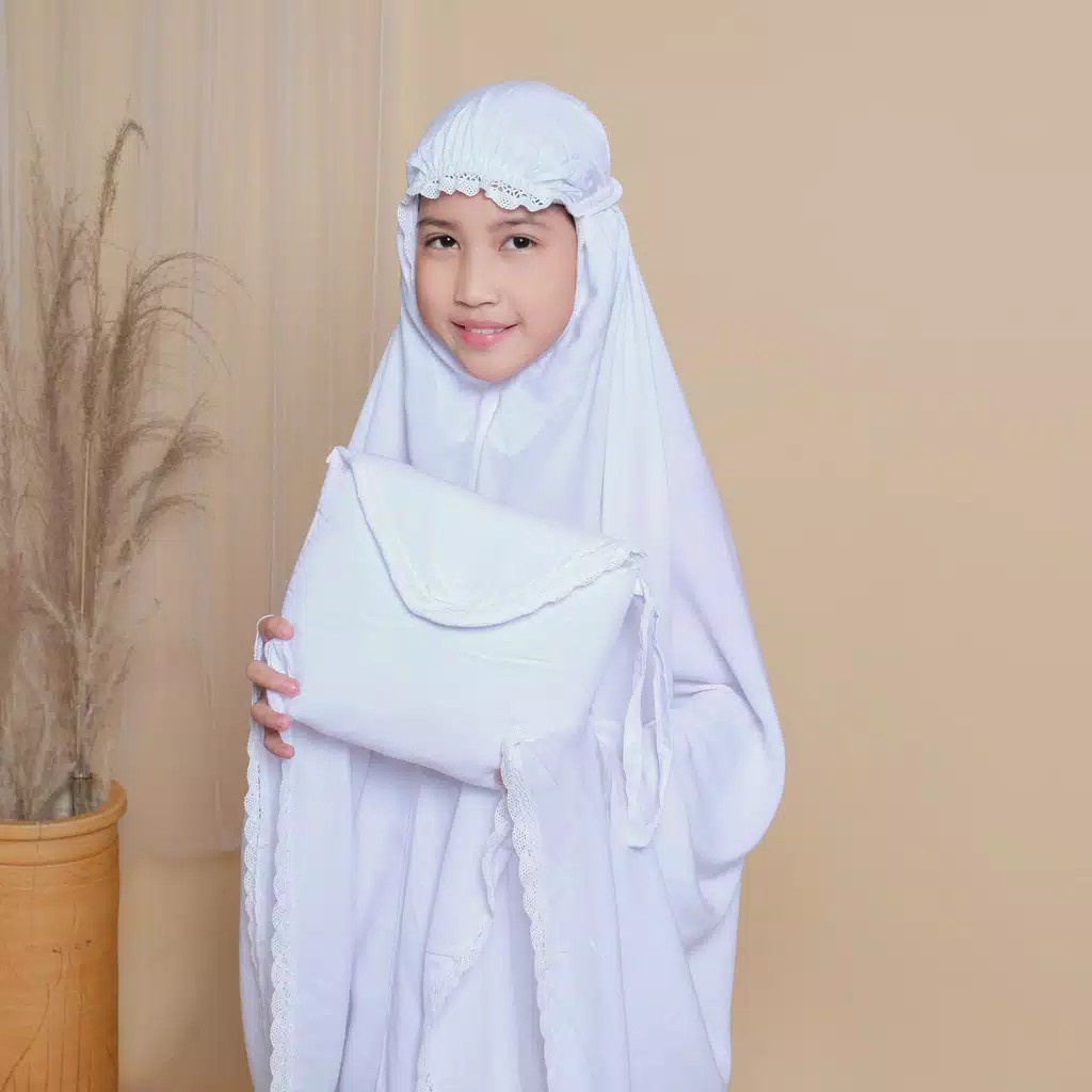 Mukena Anak Rayon Polos