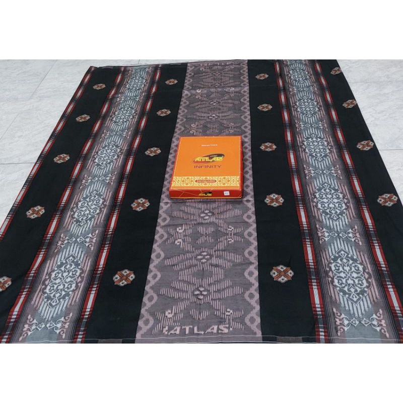Sarung Atlas infinity Jaguard Songket Motif Terbaru