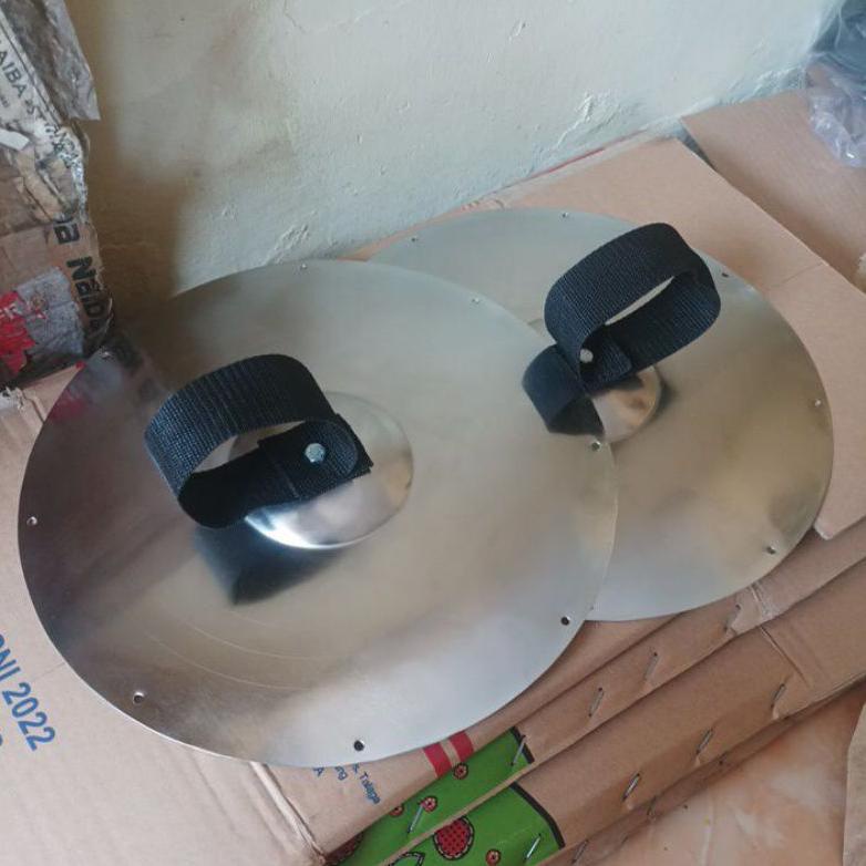 Baru - Sepasang simbal cymbal drumband marching band barongsai 10inc 12inc