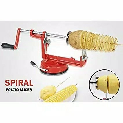 Pemotong Kentang Spiral Potato Slicer Alat Ulir Kentang - Potato Slicer Alat Pemotong Kentang Spiral