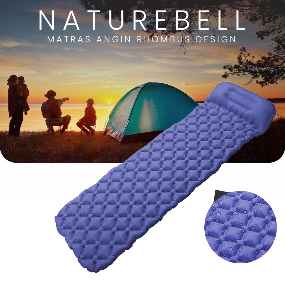 NatureBell Kasur Matras Angin Rhombus Design for Sleeping Bag - NH19