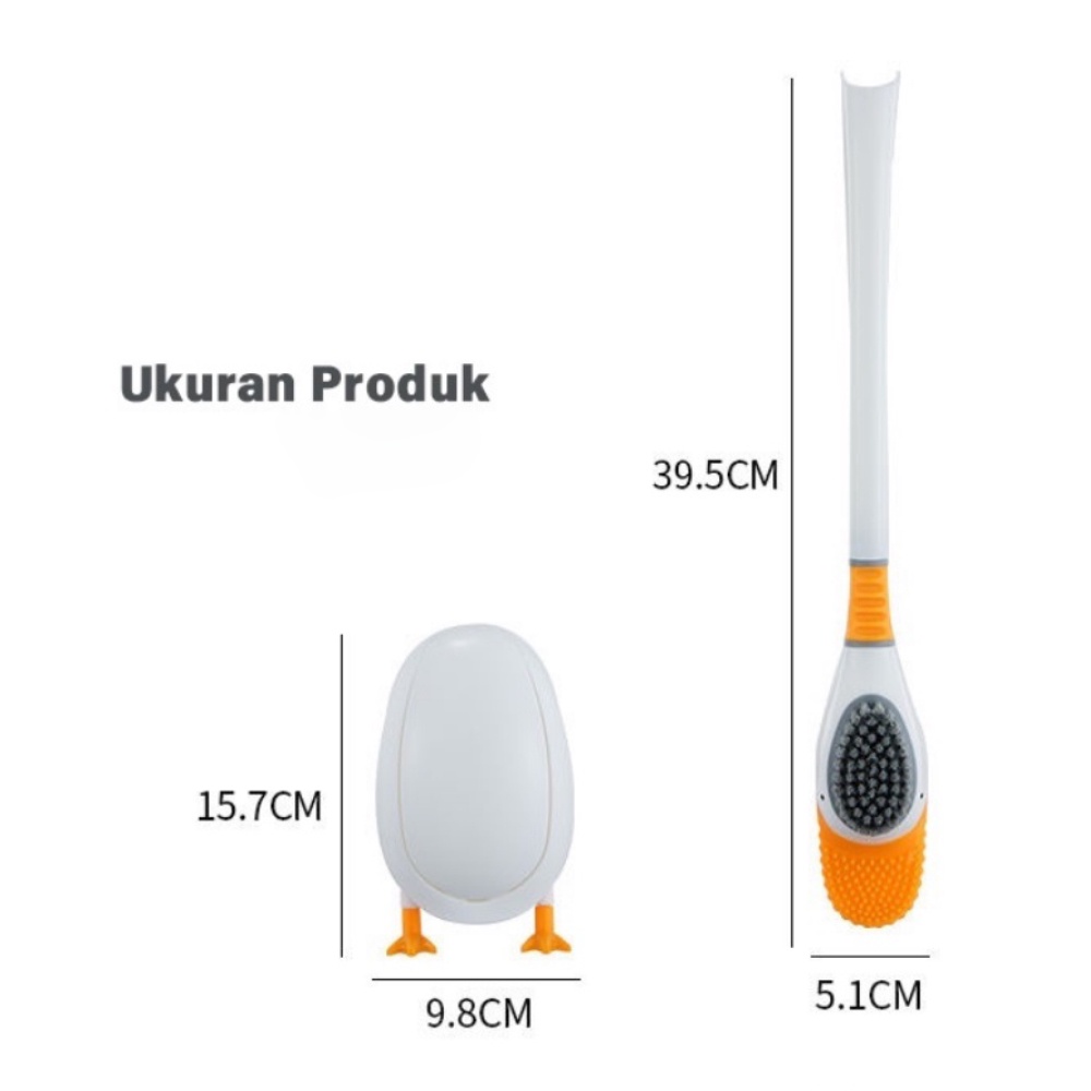 FM - Sikat Toilet Bebek Silicon Karakter Serbaguna