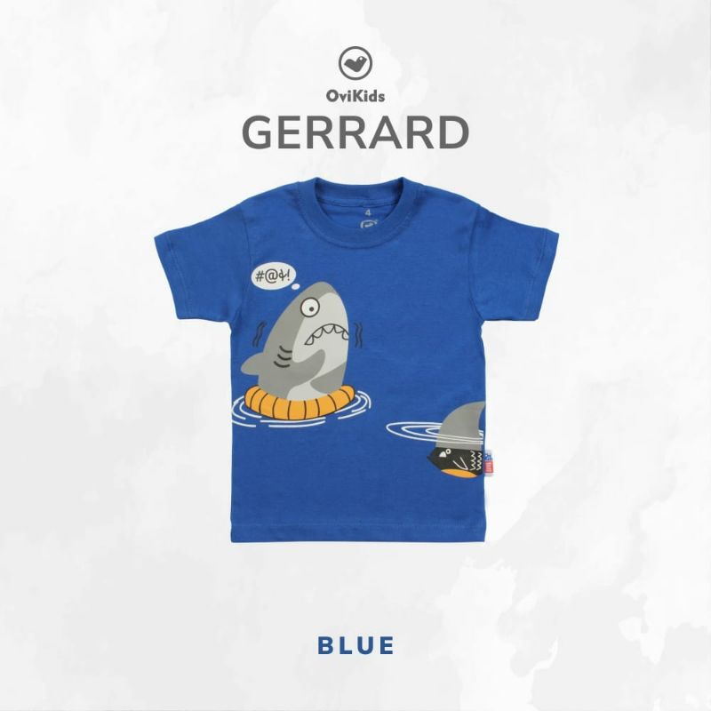 OVI KIDS - GERRARD Kaos Anak Laki-laki Perempuan (Unisex) “Animal Tee”