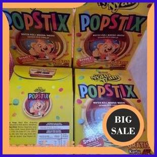 

parts Arnotts Nyam Nyam Popstix 48gr - Stick Wafer Roll Coklat 2ZJN23