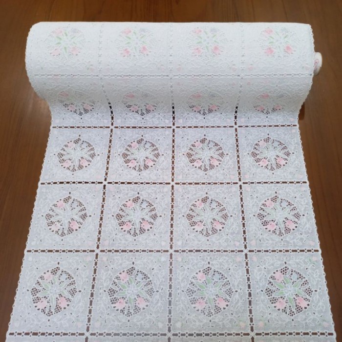 +++++] Taplak Meja Tamu Shabby Vintage Meteran Anti Air