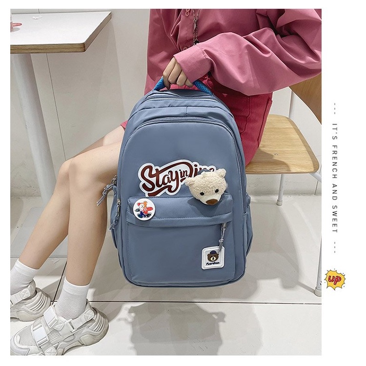 TAS RANSEL ANAK/DEWASA PEREMPUAN KOREAN STYLE MULTIFUNGSI / TAS PUNGGUNG - PY11