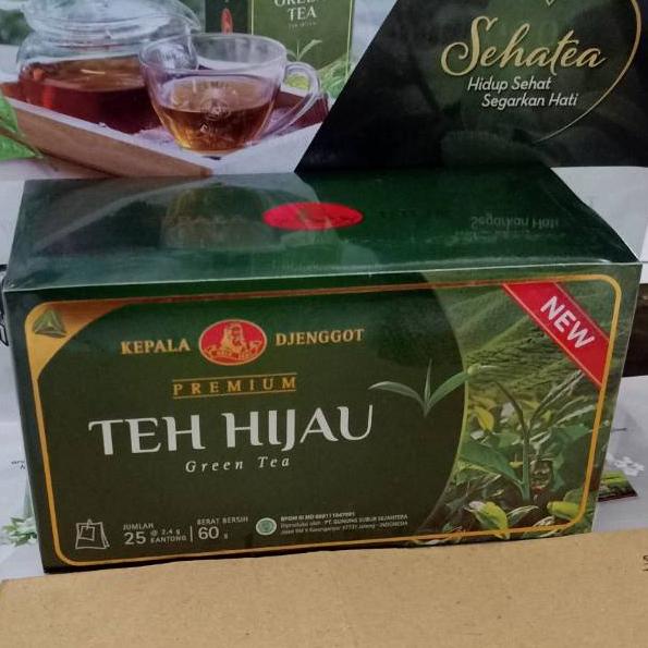 

Dijamin Ori>/ Teh Hijau Kepala Djenggot Celup 25's 60gr