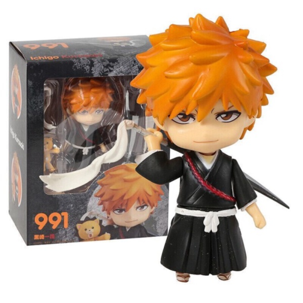 Diskon 991 nendo artikulasi Nendoroid Ichigo Unik Kurosaki anime Bleach Figure