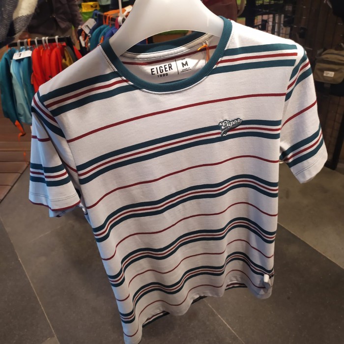 Kaos Eiger SHIMA SS TEES Tshirt 91000 8209 Original Cowok Bandung